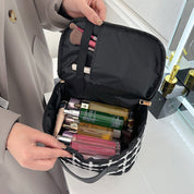 Ailany | Chic Check Travel Cosmetic Bag