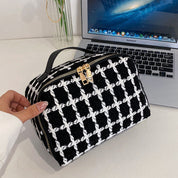 Ailany | Chic Check Travel Cosmetic Bag