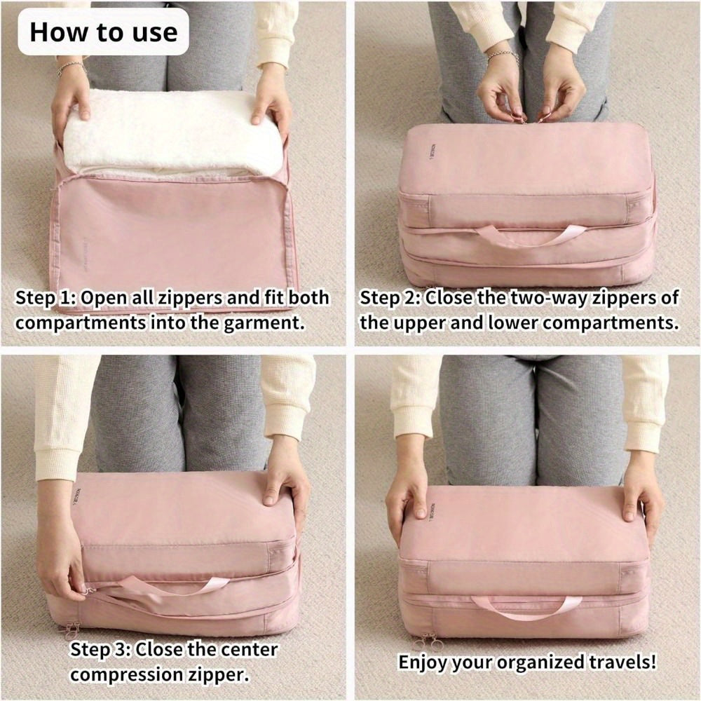 Keyla | Lightweight & Multi-Purpose Compartments Travel Organizer