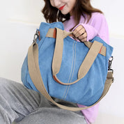 Amanda | Stylish & Functional Vintage-Inspired Canvas Tote Bag