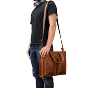 Jamieson | Classic, Durable, & Timeless Crossbody Messenger Handbag