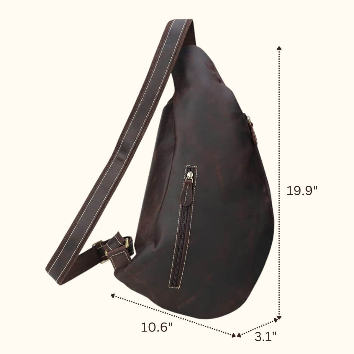 Dayana | Frontier Leather Crossbody Bag