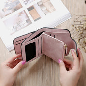 Chic Retro Multi-Slot Wallet for Women