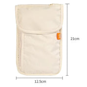 Kaiya | Passport Holder RFID Travel Neck Pouch Wallet