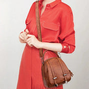 Willa | Women's Lightweight PU Leather Small Crossbody Sling Handbag