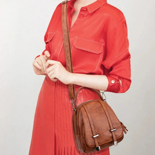 Willa | Women's Lightweight PU Leather Small Crossbody Sling Handbag