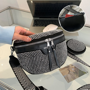 Xiomara | Fashion Rhinestone Women's Crossbody Bum Bag