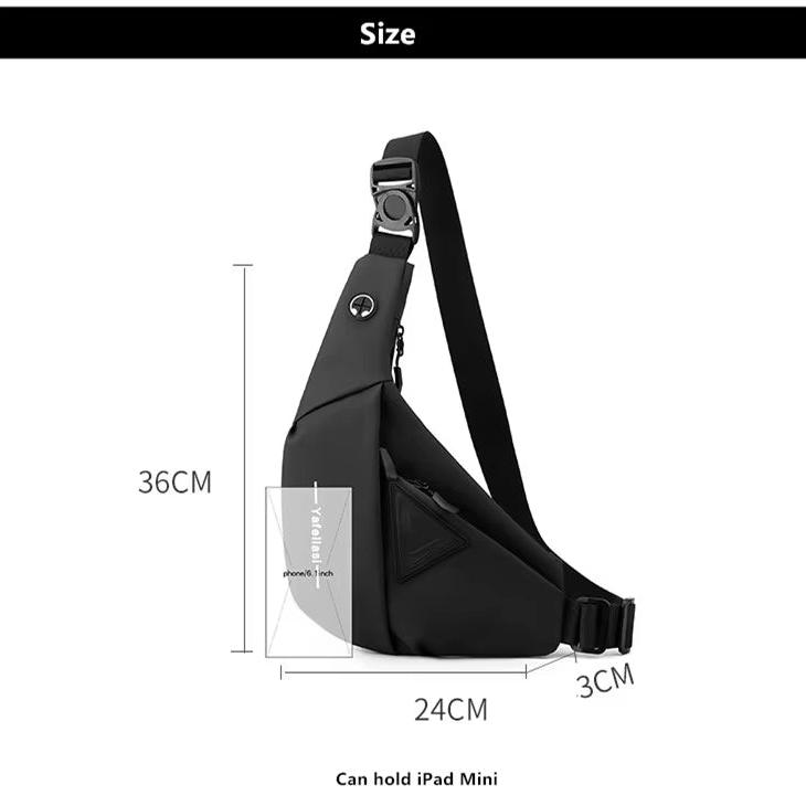 Blaze | Men's Small Sling Crossbody Bag