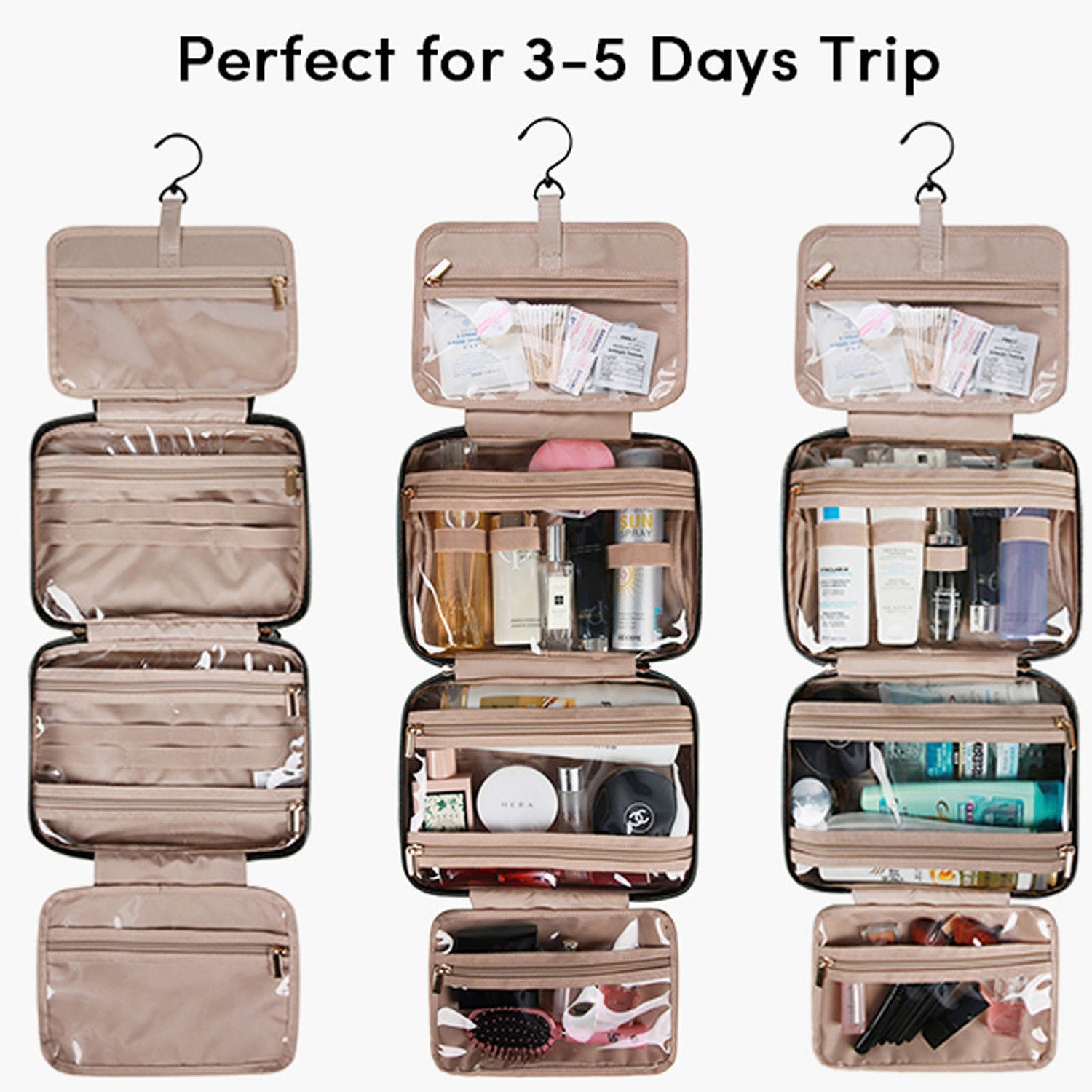 Ultimate Space-Saving Toiletry Bag