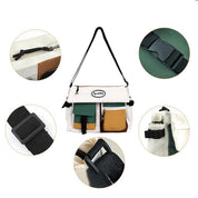 Miguel | Multi-Pocket Waterproof Nylon Crossbody Messenger Bag