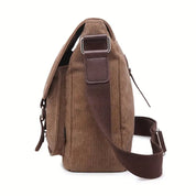 Azariah | Men's Vintage Canvas Crossbody Messenger Travel Bag