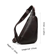 Alan | Vintage-Inspired Design Leather Crossbody Bag