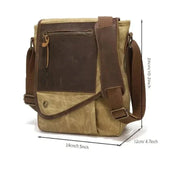 Caden | Vintage Canvas Men's Crossbody Messenger Bag