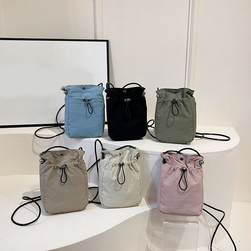 Marie | Compact Drawstring Crossbody Bag