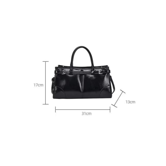 Calliope | Vintage-Style Functional Compartments Crossbody Handbag