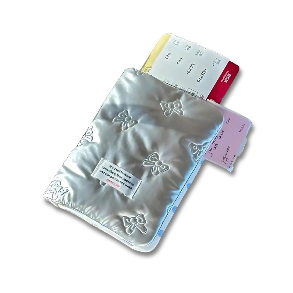 Magdalena | Bowknot Passport Holder Travel Wallet