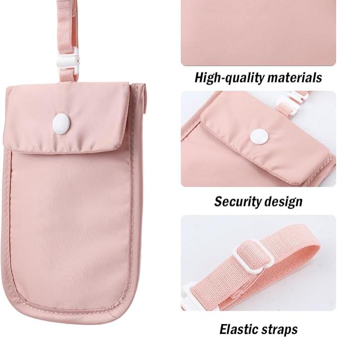 Lily | Comfortable & Practical Adjustable Strap RFID Travel Wallet