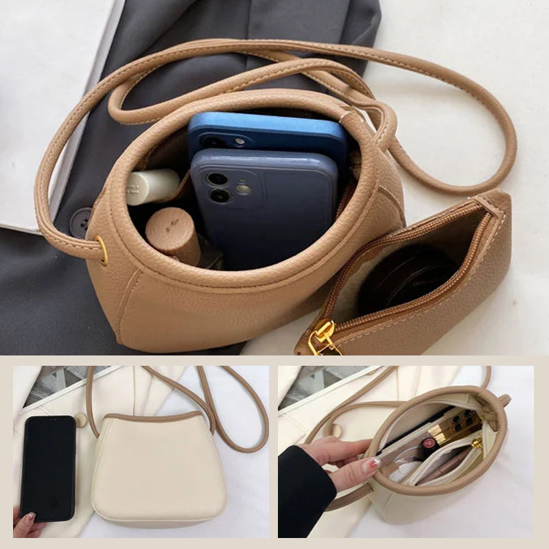 Galilea | Sleek Leather Crossbody Bag