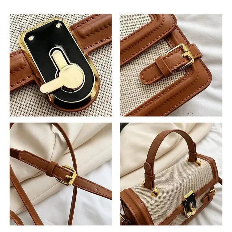 Annalise | Women's Vintage Leather Large Crossbody Handbag