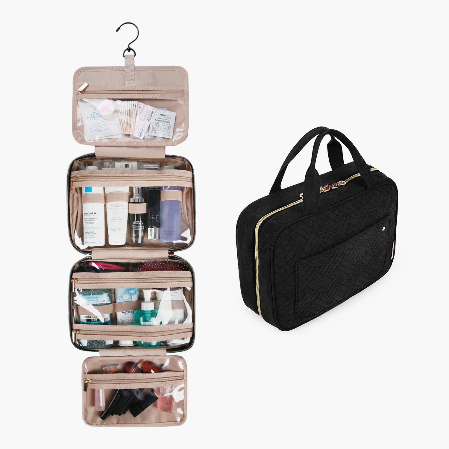 Ultimate Space-Saving Toiletry Bag