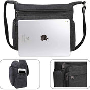 Ayden | Multi-Compartment Waterproof Canvas Crossbody Messenger Bag