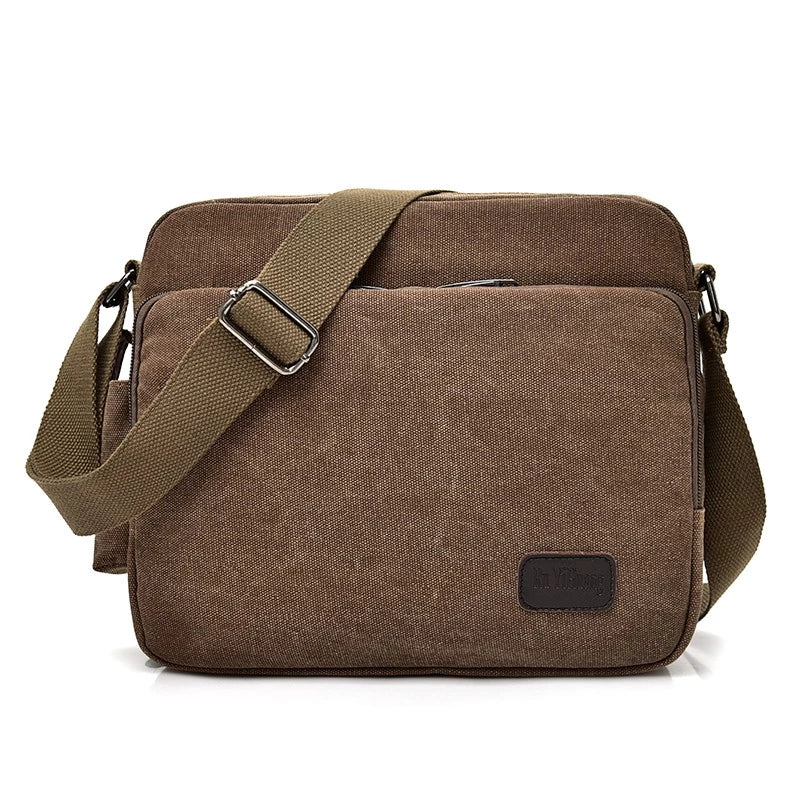 Dean | Men's Versatile Travel Canvas Crossbody Messenger Bag