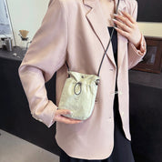 Marie | Compact Drawstring Crossbody Bag