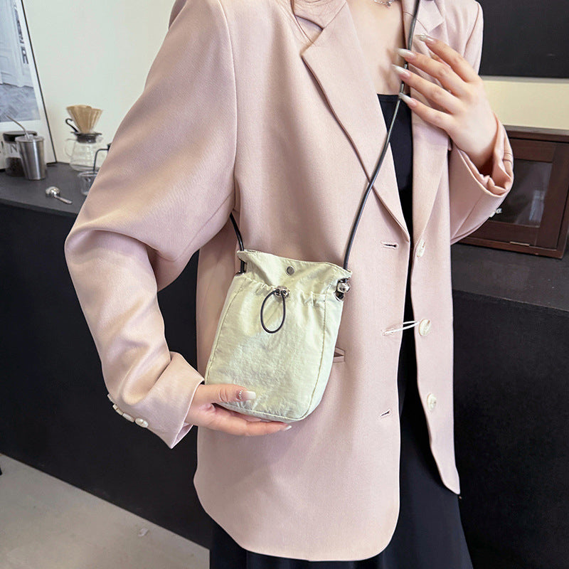 Marie | Compact Drawstring Crossbody Bag