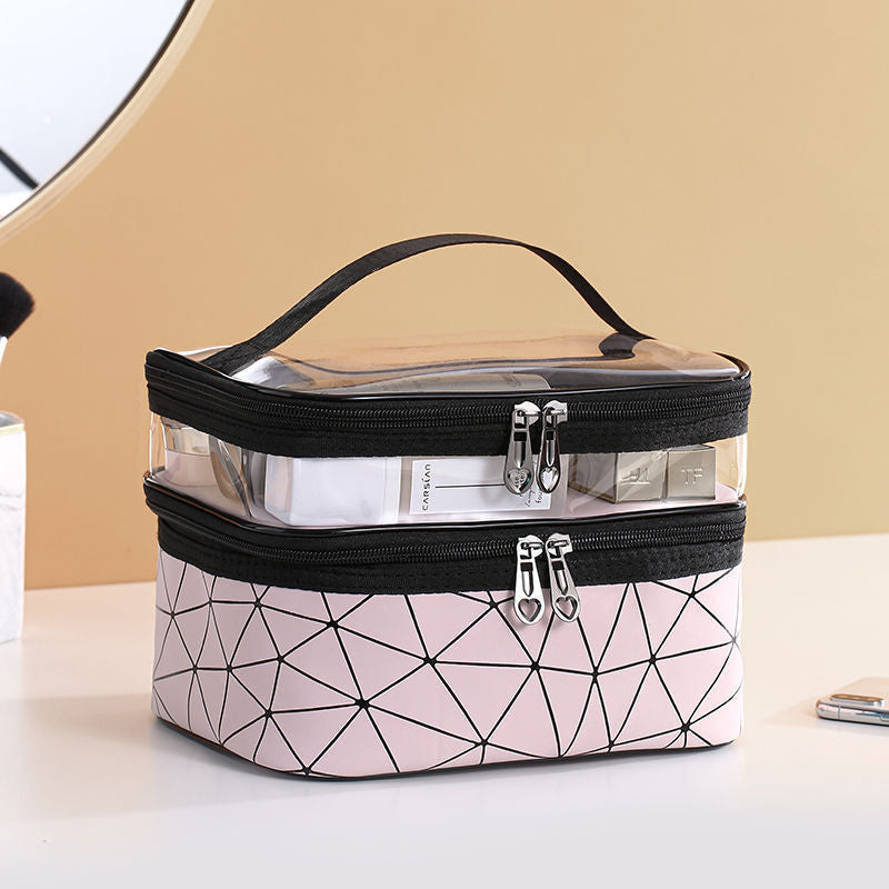 Winona | Lightweight Multiple Pockets & Compartments Cosmetic Organizer