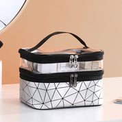 Winona | Lightweight Multiple Pockets & Compartments Cosmetic Organizer