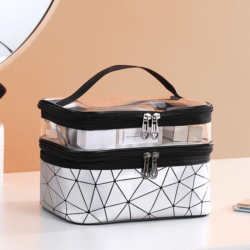 Winona | Lightweight Multiple Pockets & Compartments Cosmetic Organizer