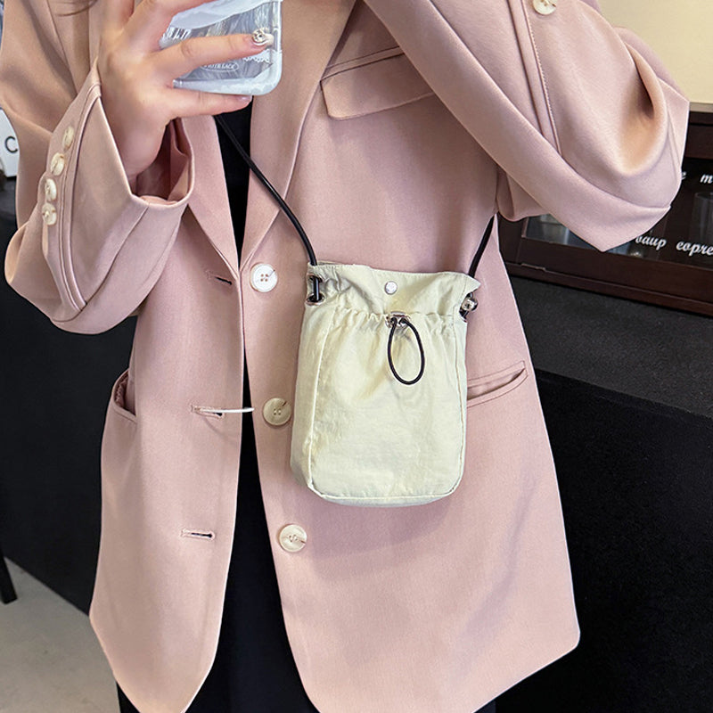 Marie | Compact Drawstring Crossbody Bag