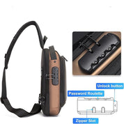 Leon | Anti-Theft USB Crossbody Sling Travel Bag
