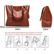 Belen | Vintage Oil Leather Women's Travel Crossbody Handbag