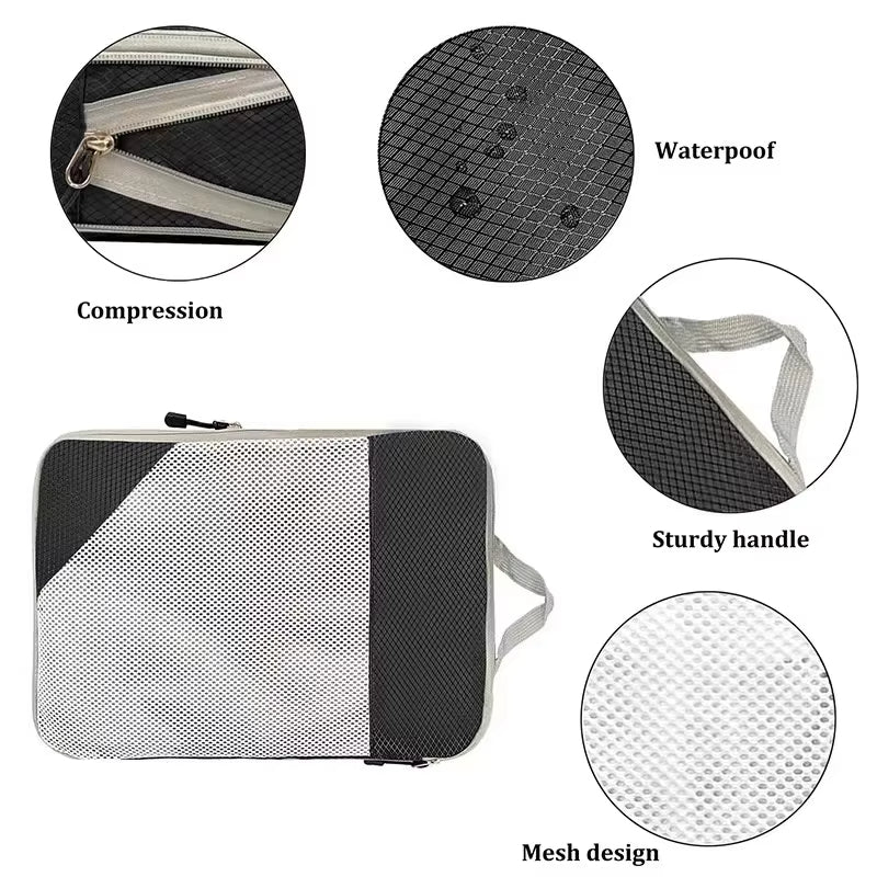 Ashlynn | Durable & Lightweight 3-Piece Set Travel-Friendly Organizer