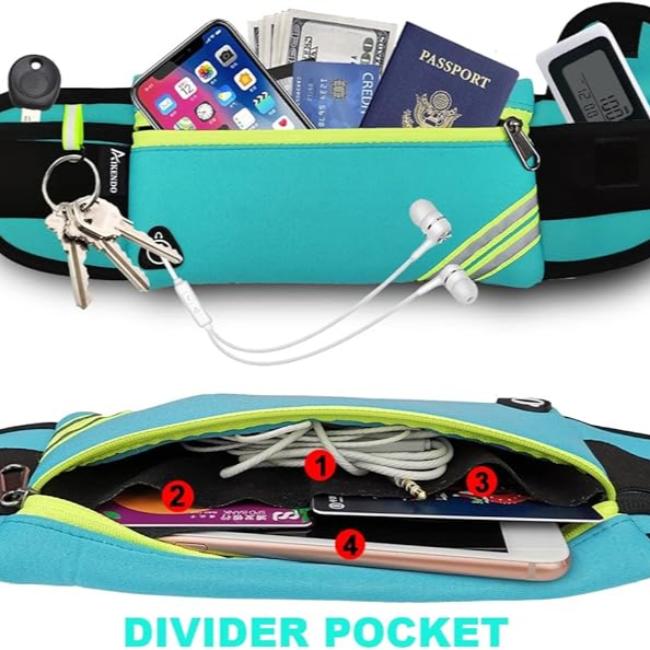 Persephone | Bounce-Free Running Waist Pack Bum Bag