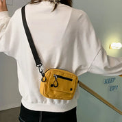 Reign | Small Canvas Crossbody Square Sling Bag