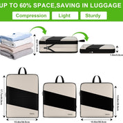 Ashlynn | 6 Pack Compression Packing Cubes Travel Organisers