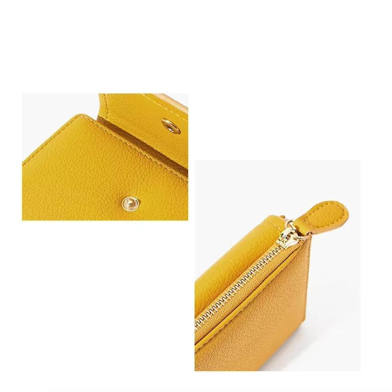 Araceli | Short Snap Closure Mini Travel Wallet