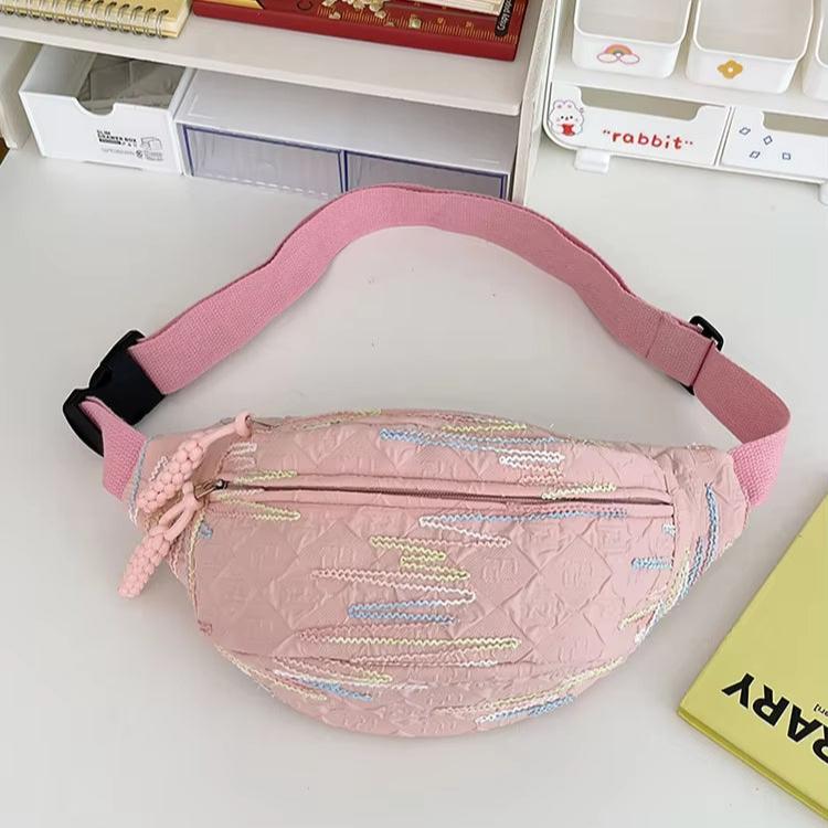 Estella | Women’s Waterproof Nylon Crossbody Fanny Pack Bum Bag