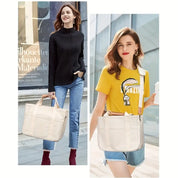 Sven | Canvas Crossbody Messenger Travel Bag with Multi-Pockets