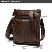 Max | Small Crossbody Leather Bag