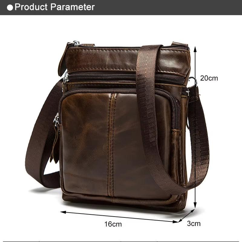 Max | Small Crossbody Leather Bag