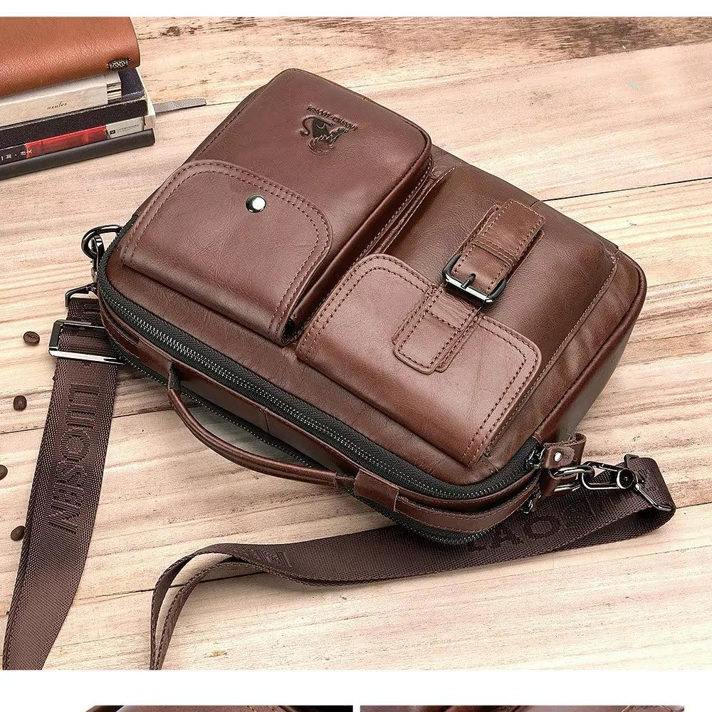 Emir | Men's Leather Crossbody Handbag
