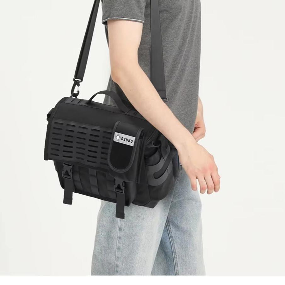 Hayes | Casual Multi-Pocket Crossbody Messenger Laptop Travel Bag