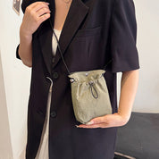 Marie | Compact Drawstring Crossbody Bag