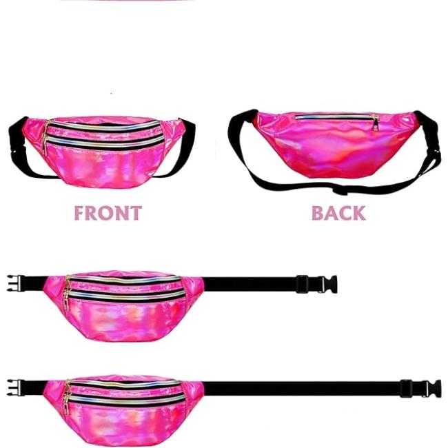 Birdie | Holographic Shiny Crossbody Bum Bag
