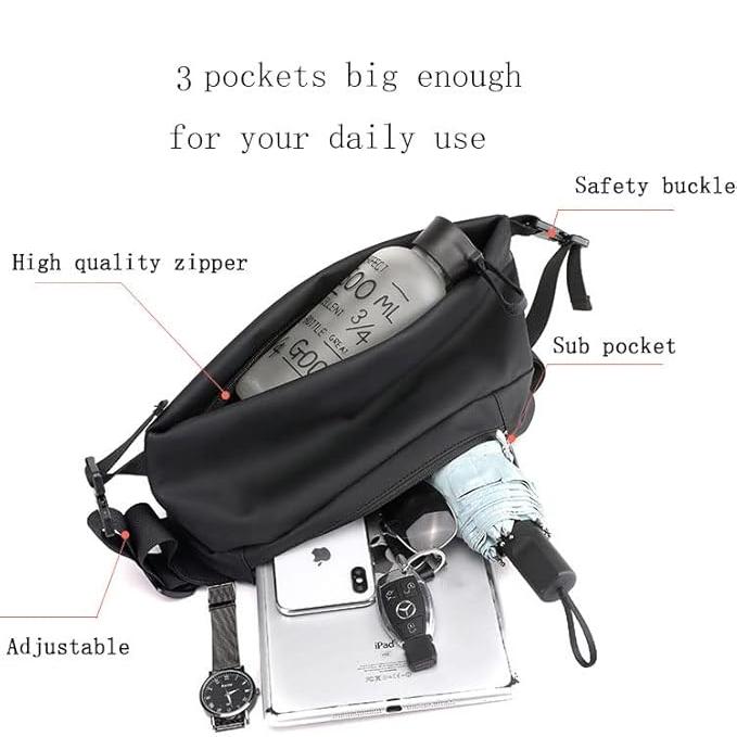 Danny | Lightweight and Functional Travel Crossbody Bag
