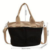 Maverick | Casual Canvas Crossbody Tote Handbag