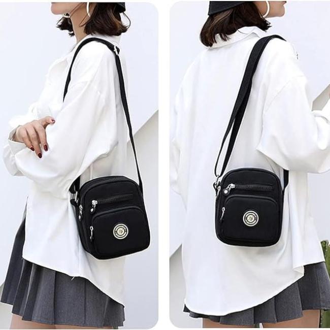 Dallas | Multi-Pocket Casual Crossbody Sling Bag